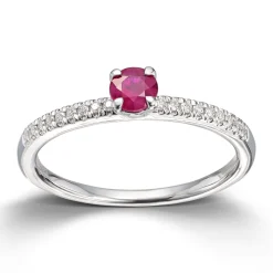 Ring Hvitt gull