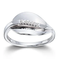 Ring Hvitt gull