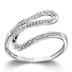 Ring Hvitt gull
