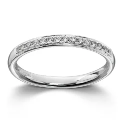 Ring Hvitt gull