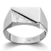 Ring Hvitt gull