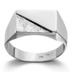 Ring Hvitt gull
