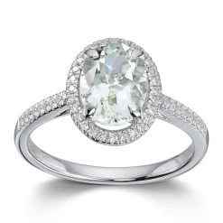 Ring Hvitt gull