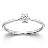 Ring Hvitt gull