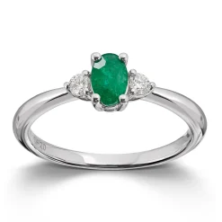 Ring Hvitt gull