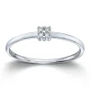 Ring Hvitt gull