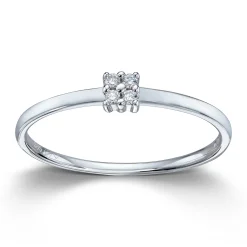 Ring Hvitt gull