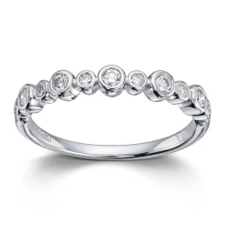 Ring Hvitt gull