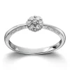 Ring Hvitt gull