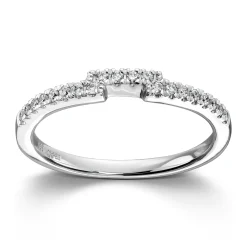 Ring Hvitt gull
