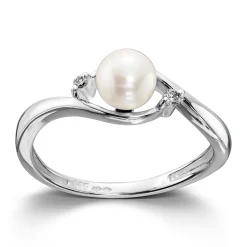 Ring Hvitt gull