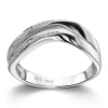 Ring Hvitt gull