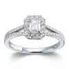 Ring Hvitt gull