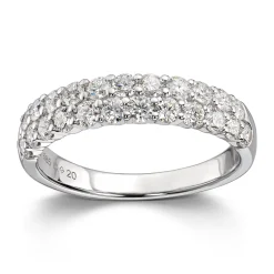 Ring Hvitt gull