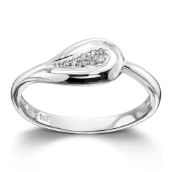 Ring Hvitt gull