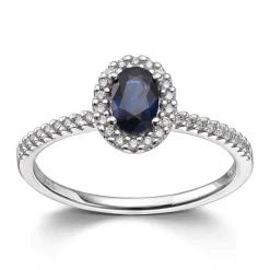 Ring Hvitt gull