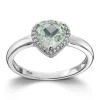 Ring Hvitt gull