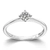 Ring Hvitt gull